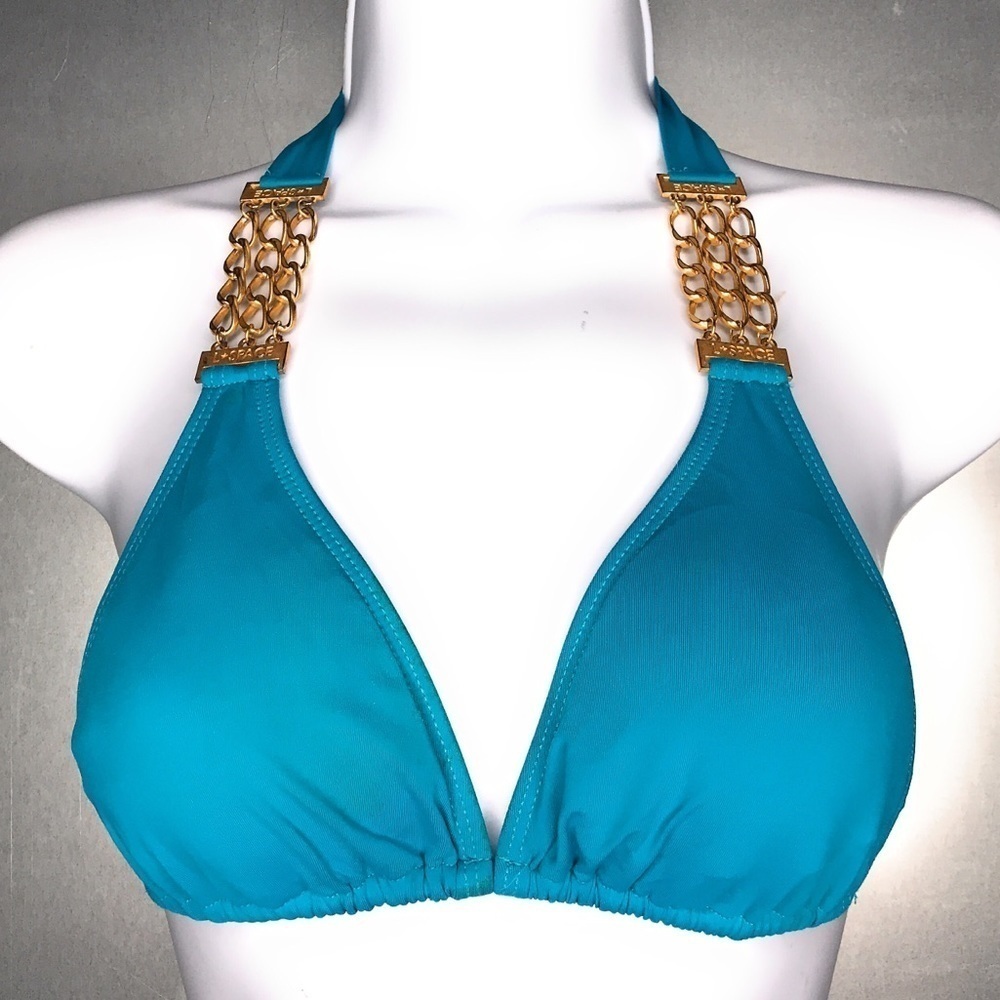 L*Space Bikini Top With Gold Hardware